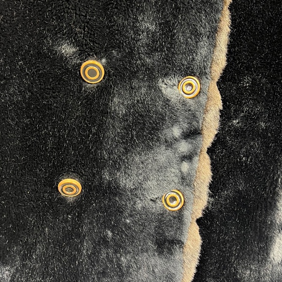 🎬(Relisted)•VINTAGE Like New |•FAIRMOOR•| Borgana Two Tone Brown Faux Fur Coat - Picture 5 of 15